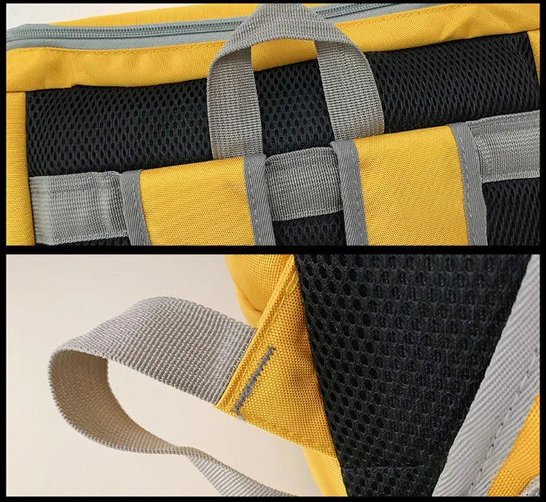 Softback large capacity outdoor laptop backpack with shoe compartment, nylon - product image