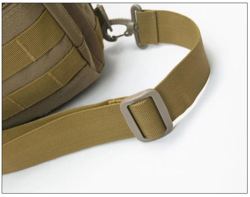 Softback large capacity tactical nylon hiking backpacks with molle system - product image