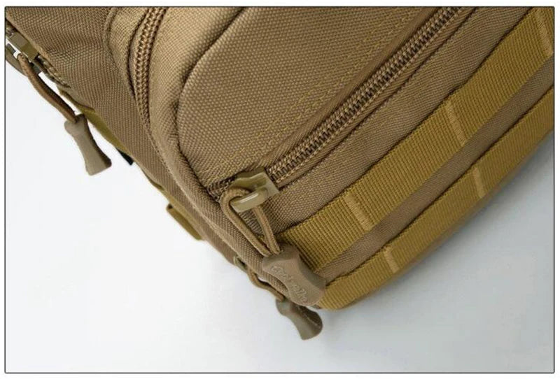 Softback large capacity tactical nylon hiking backpacks with molle system - product image