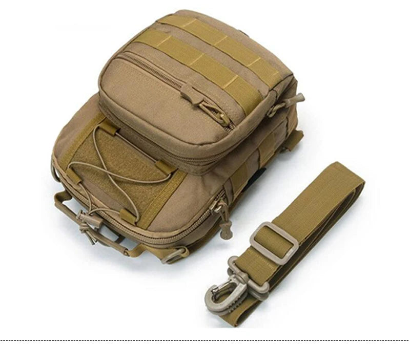 Softback large capacity tactical nylon hiking backpacks with molle system - product image