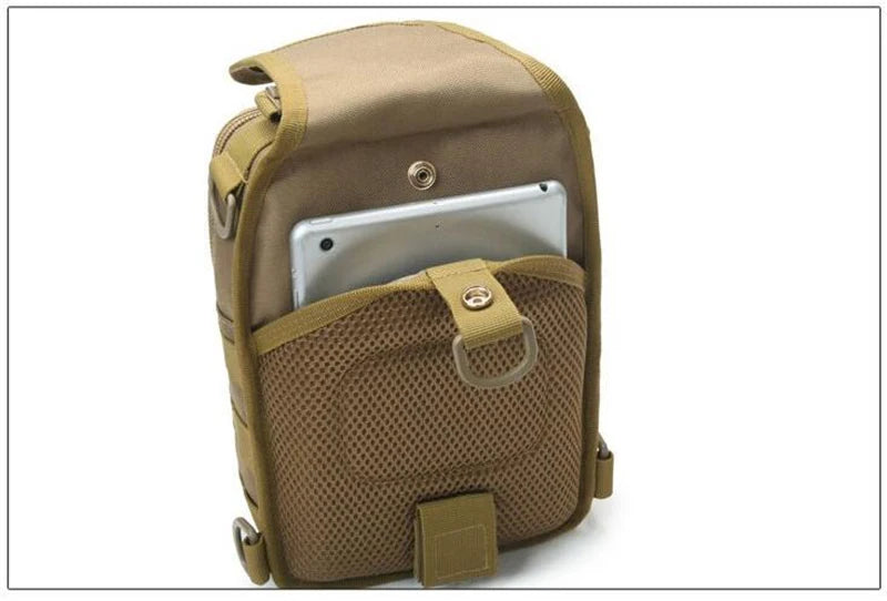 Softback large capacity tactical nylon hiking backpacks with molle system - product image