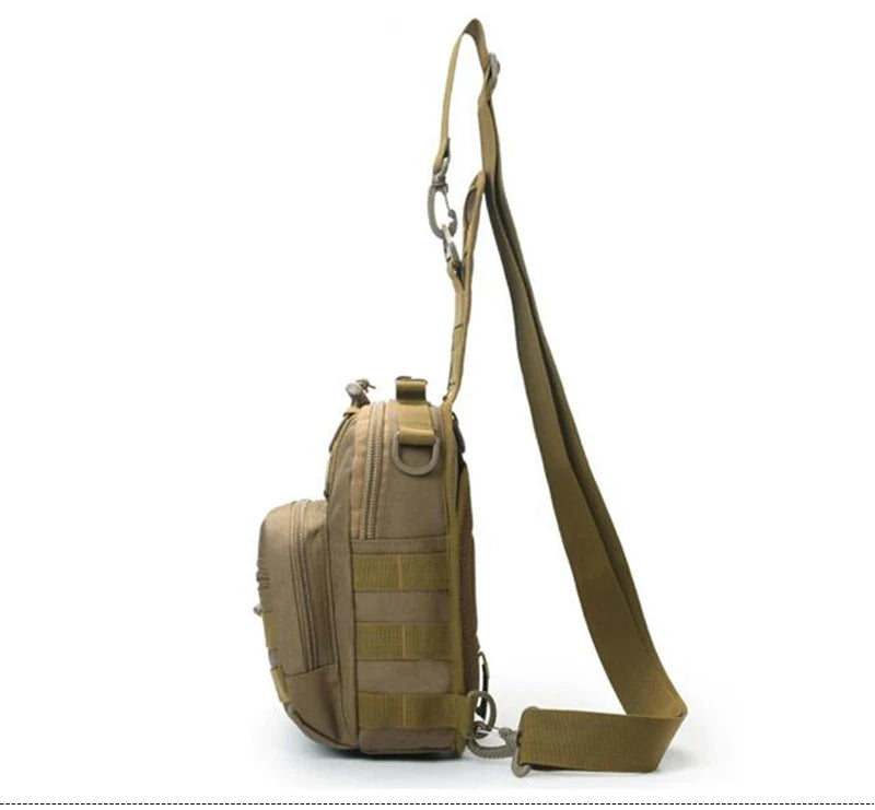 Softback large capacity tactical nylon hiking backpacks with molle system - product image