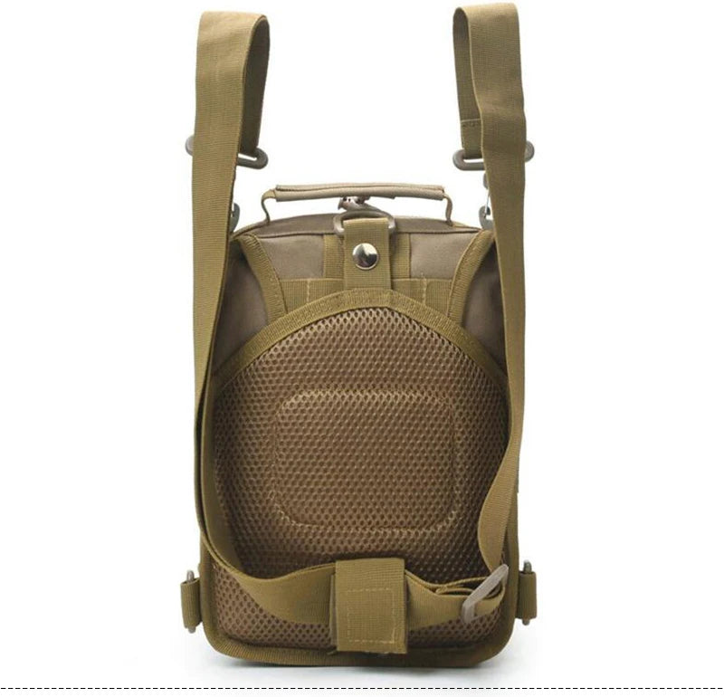 Softback large capacity tactical nylon hiking backpacks with molle system - product image