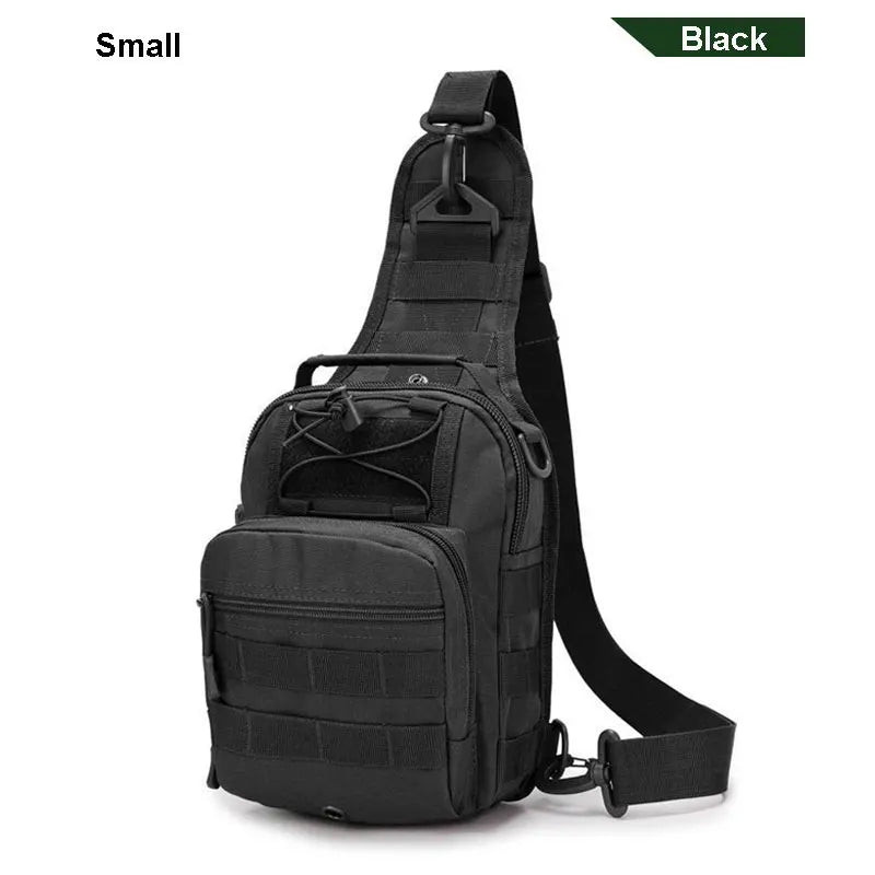 Softback large capacity tactical nylon hiking backpacks with molle system - product image