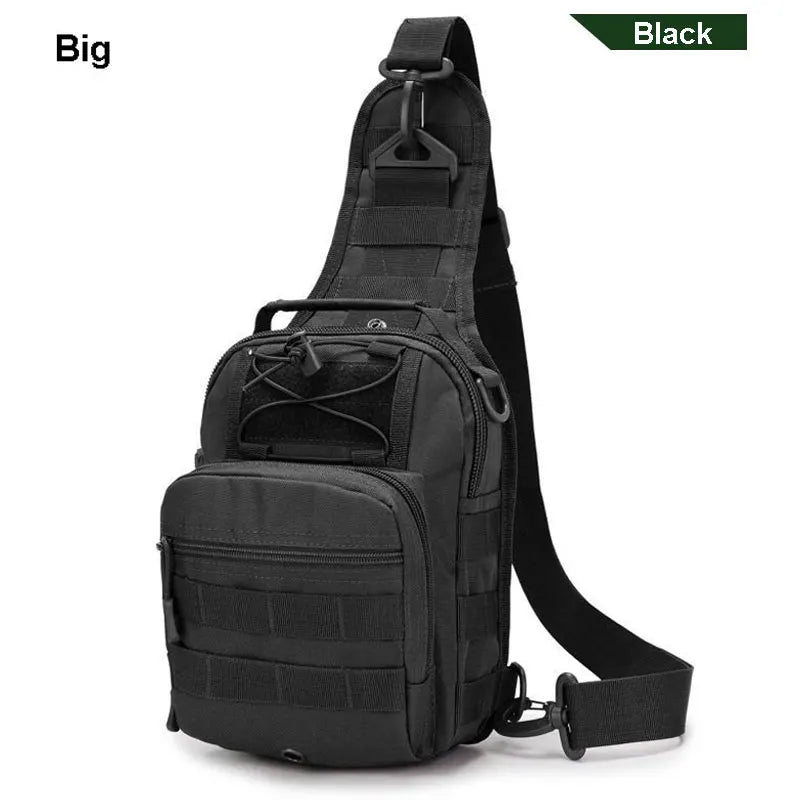 Softback large capacity tactical nylon hiking backpacks with molle system - product image