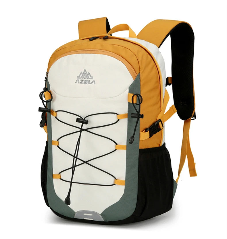 Softback lightweight travel backpack with laptop compartment, nylon - product image