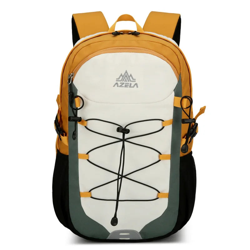 Softback lightweight travel backpack with laptop compartment, nylon - product image