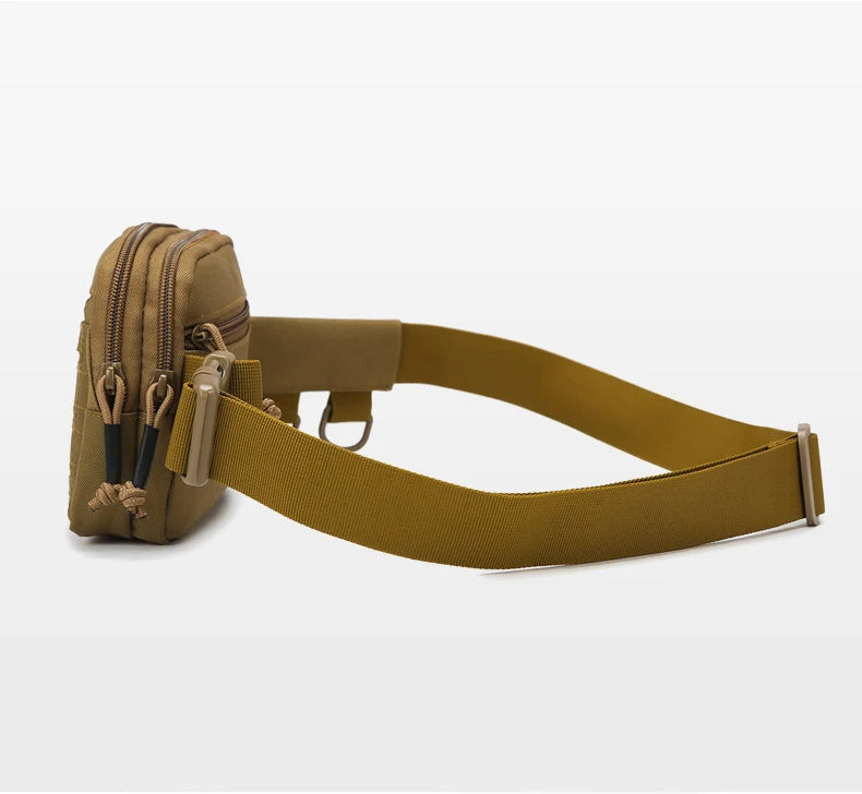 Softback molle waist bag tactical pouch with multiple carry options, nylon - product image