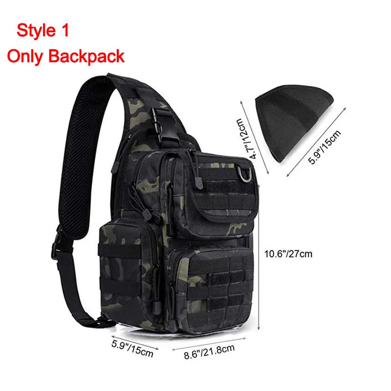 Softback tactical gun holster molle backpack with nylon material - product image