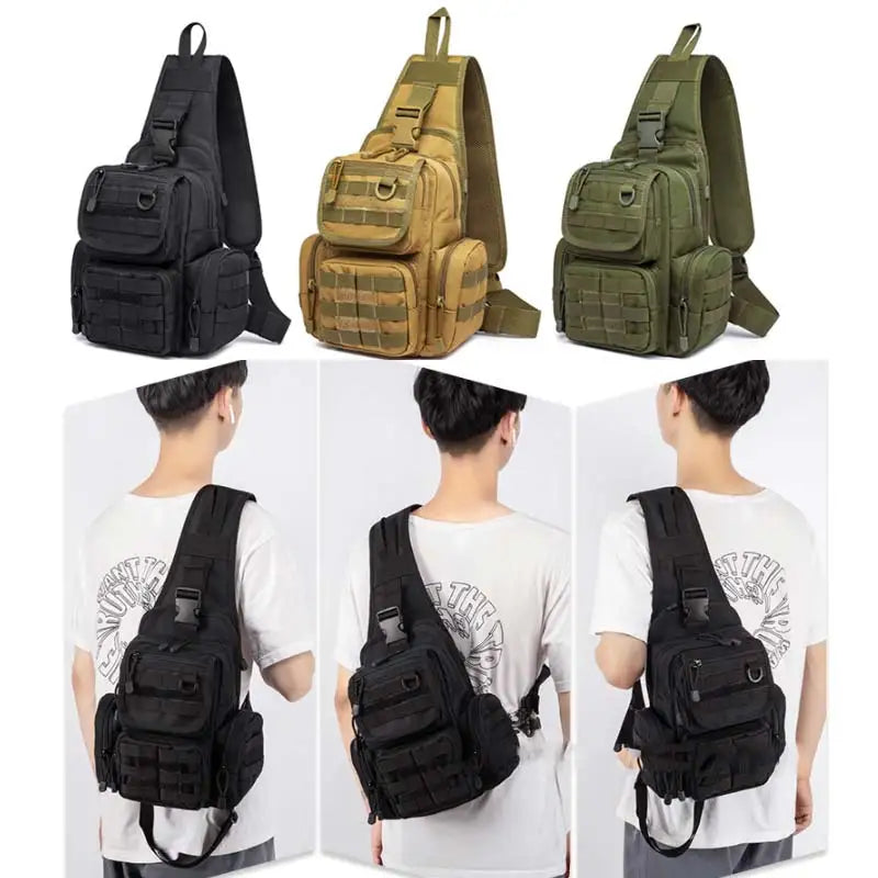 Softback tactical gun holster molle backpack with nylon material - product image