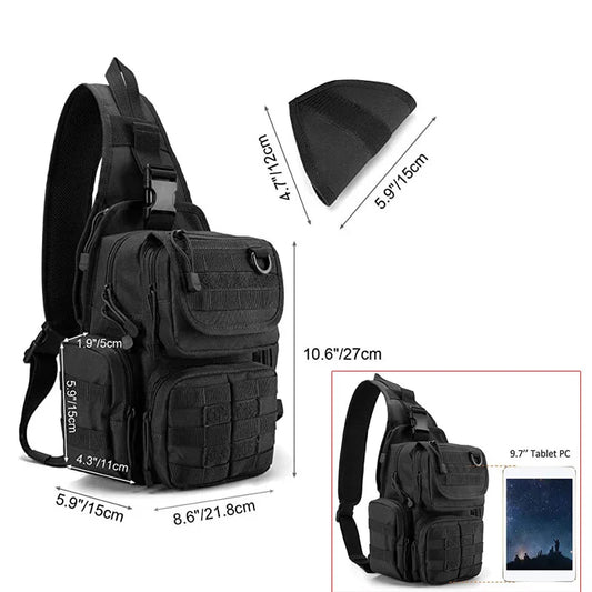 Softback tactical gun holster molle backpack with nylon material - product image