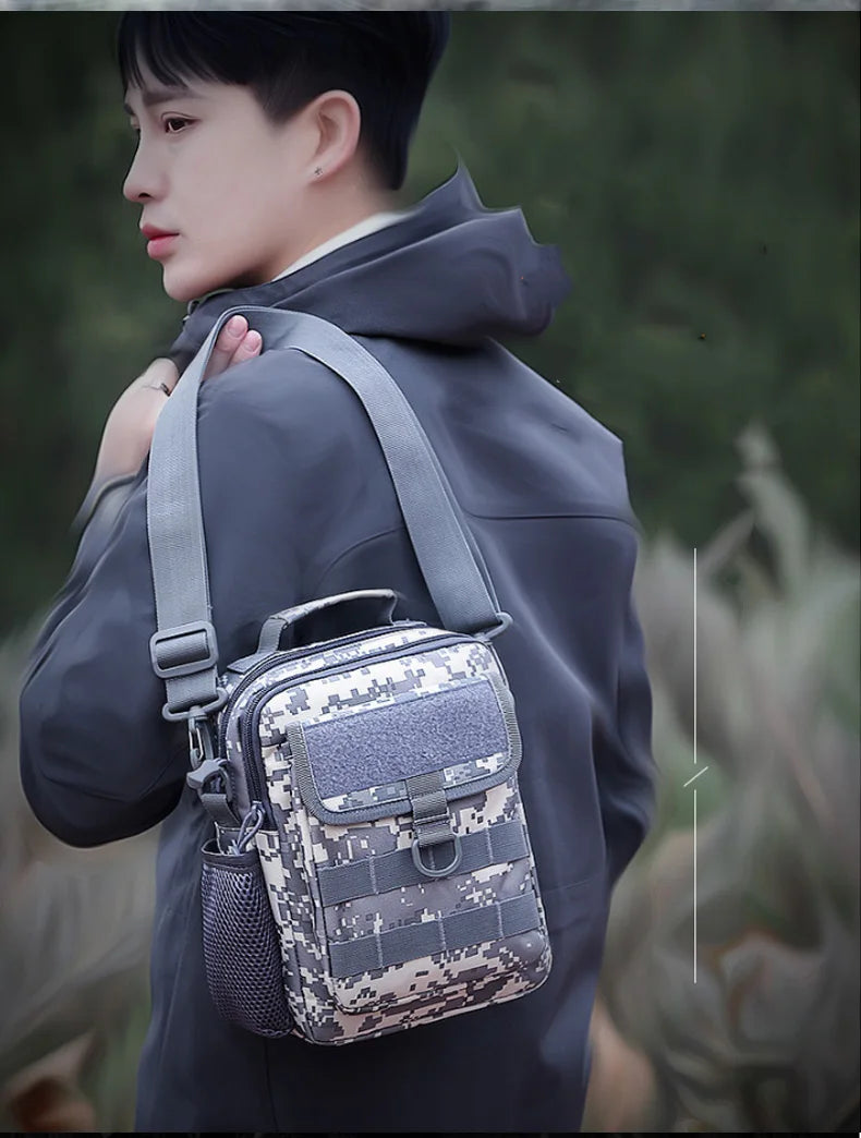 Softback tactical military waist bag with waterproof nylon, multiple colors - product image