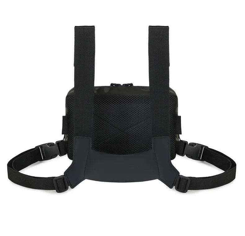 Softback tactical molle fishing lure backpack with multiple compartments, nylon - product image