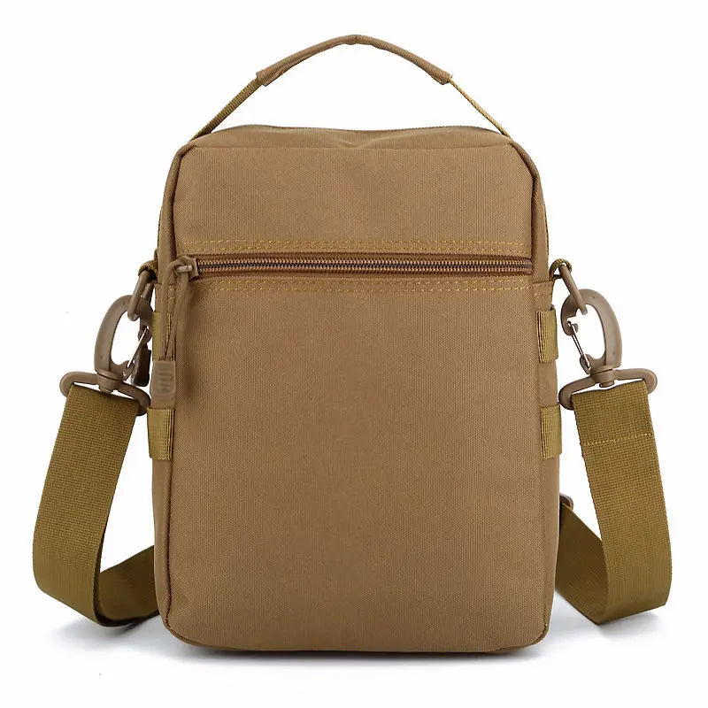 Softback tactical molle waterproof shoulder handbag with multi-compartment nylon - product image