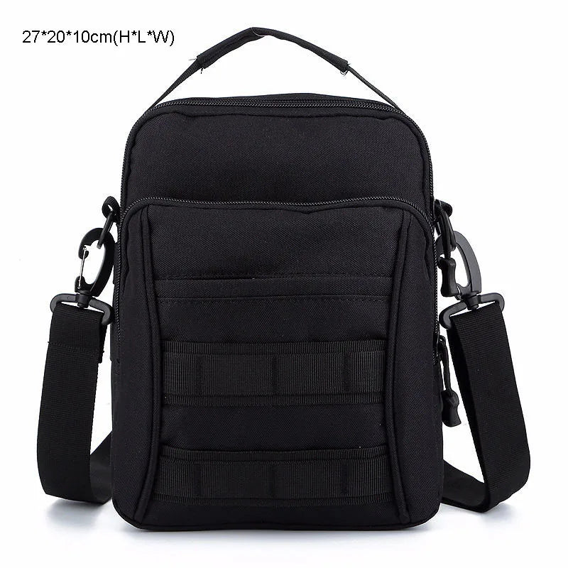 Softback tactical molle waterproof shoulder handbag with multi-compartment nylon - product image