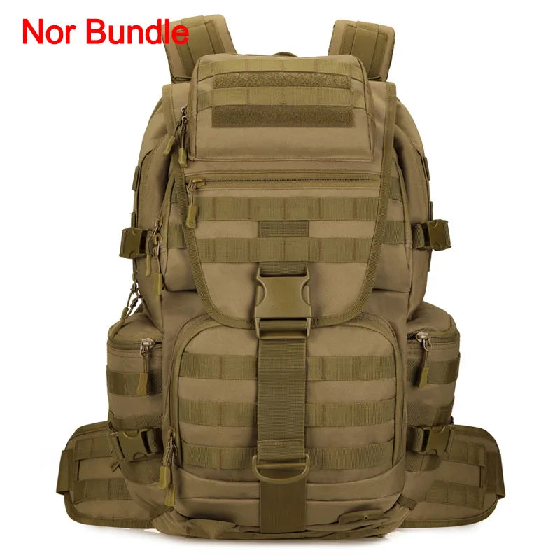 Softback tactical nylon sling bag with reflective strip, 30-40l capacity - product image