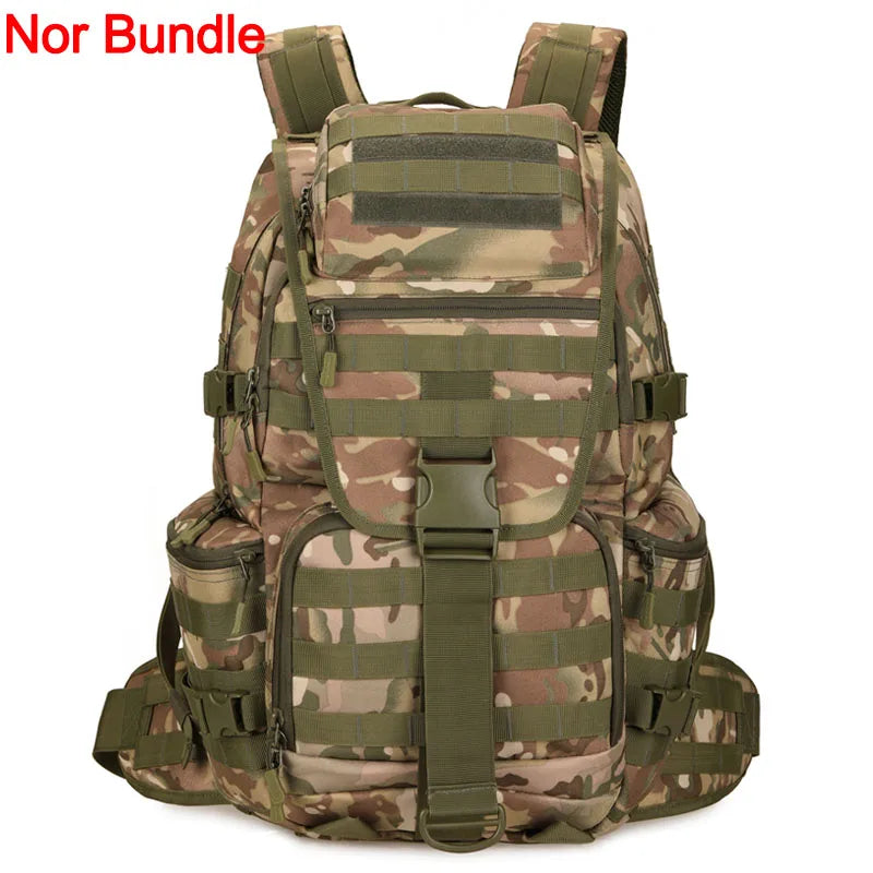 Softback tactical nylon sling bag with reflective strip, 30-40l capacity - product image