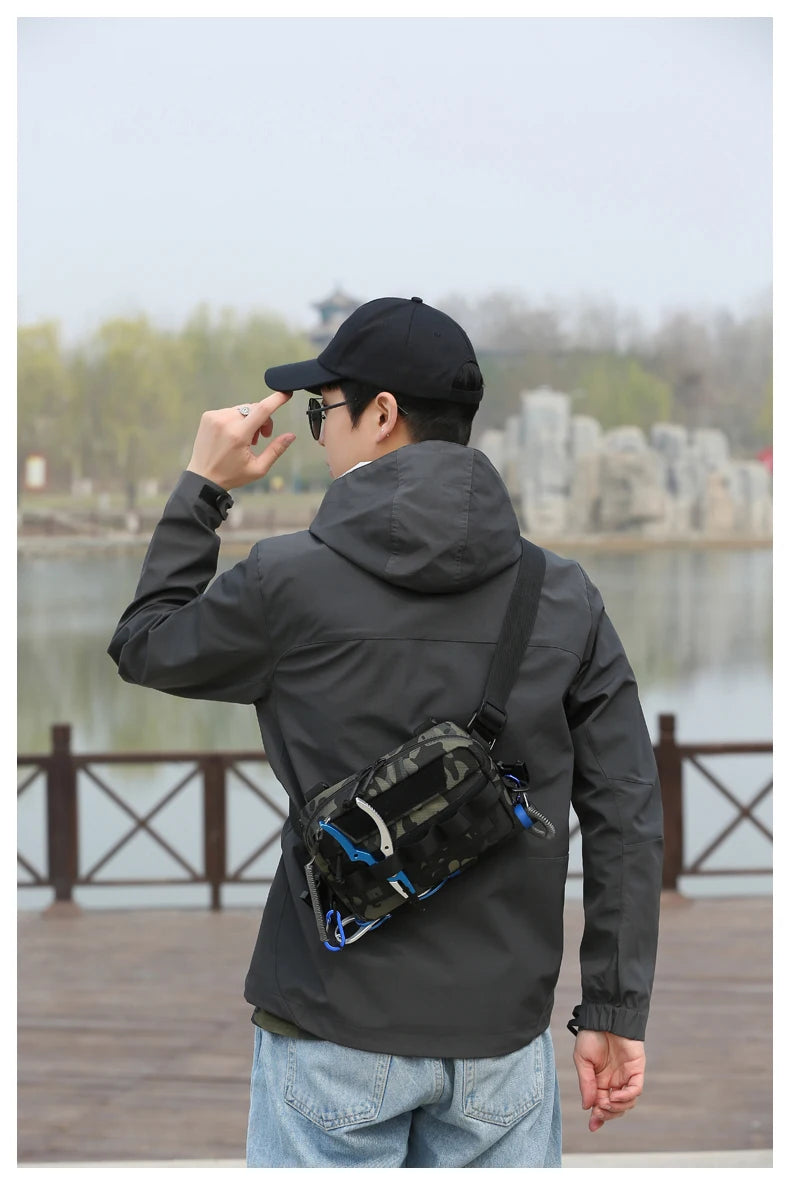 Softback tactical vest utility bag with multiple pockets and adjustable straps - product image