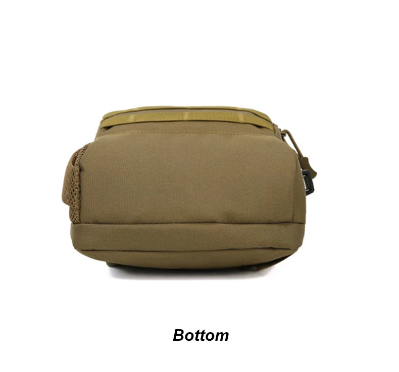 Softback usb tactical chest bag with multiple color options, nylon material - product image