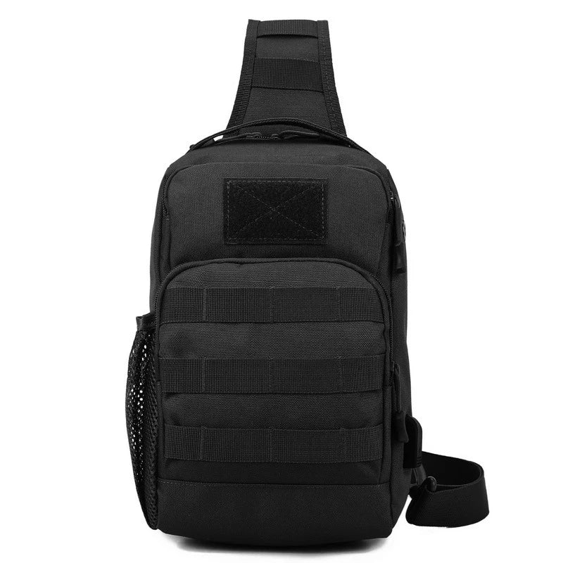 Softback usb tactical chest bag with multiple color options, nylon material - product image