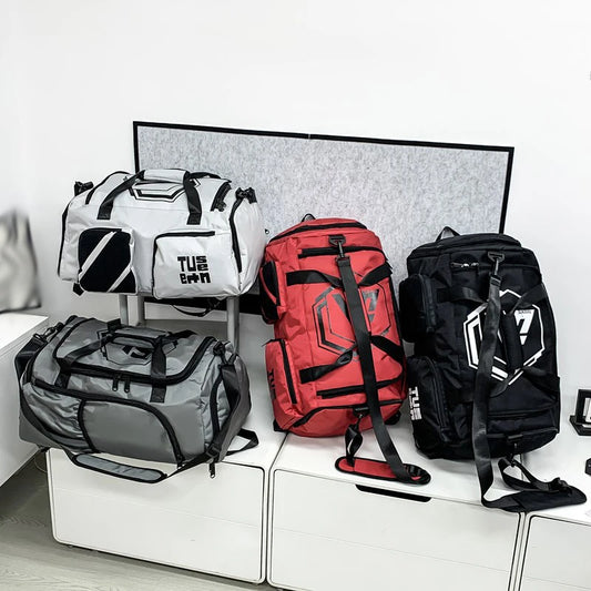 Sports backpack with shoes compartment wet dry separation gym outdoor hiking duffel - product image
