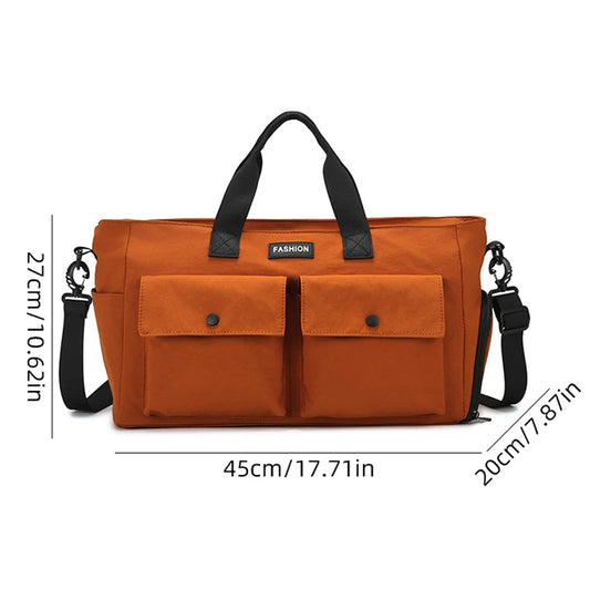 Sports duffel bag dry wet separation with shoe pack outdoor hiking camping handbag - product image