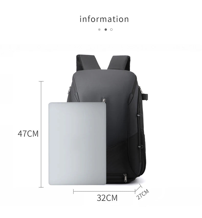 Sports helmet bag with shoes compartment laptop rucksack basketball tennis badminton - product image