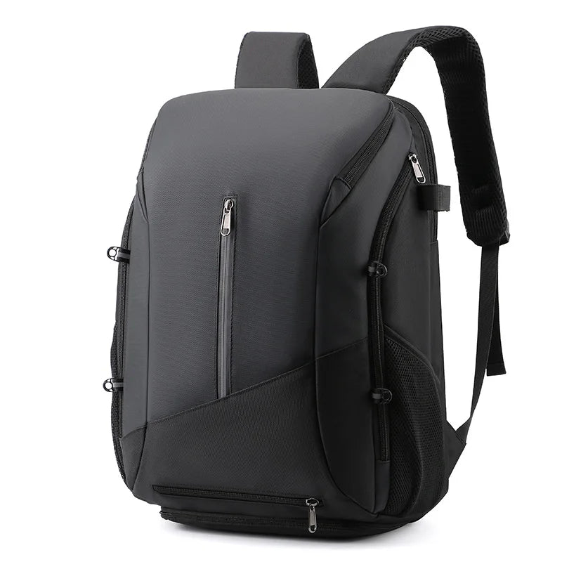 Sports helmet bag with shoes compartment laptop rucksack basketball tennis badminton - product image