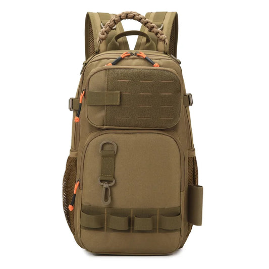 Tactical chest bag oxford large capacity molle outdoor storage multi-pocket - product image