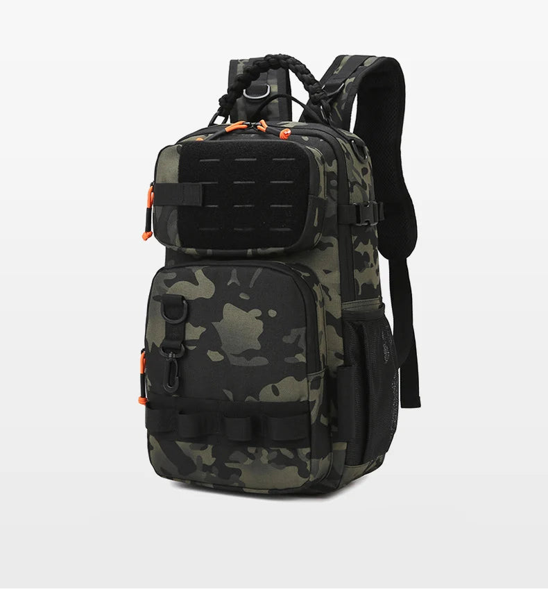 Tactical chest bag oxford large capacity molle outdoor storage multi-pocket - product image