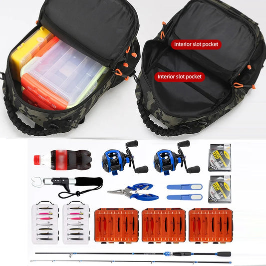 Tactical chest bag oxford large capacity molle outdoor storage multi-pocket - product image