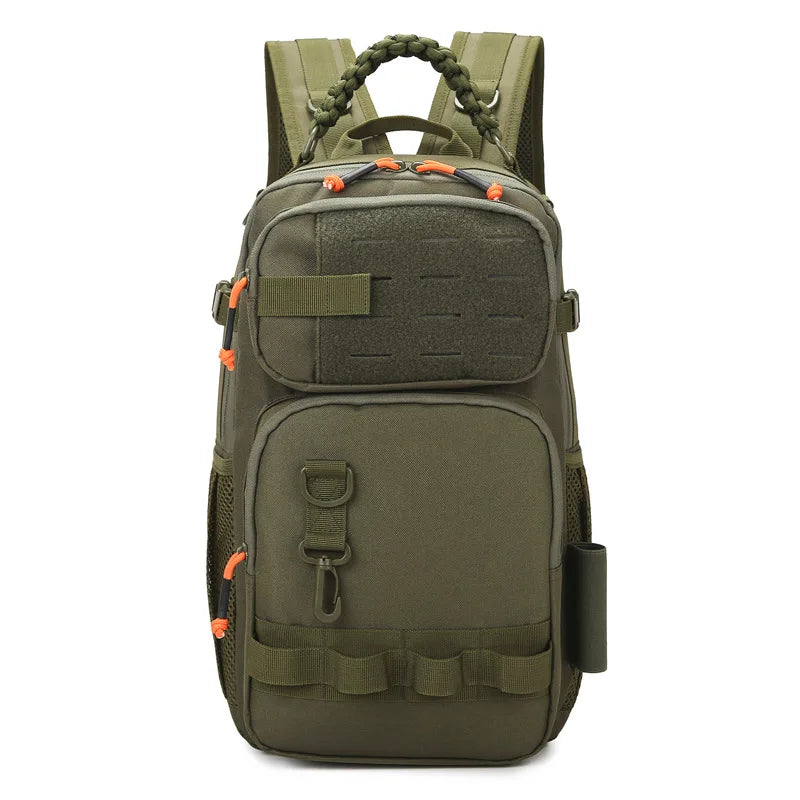 Tactical chest bag oxford large capacity molle outdoor storage multi-pocket - product image