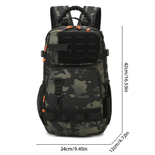 Tactical chest bag oxford large capacity molle outdoor storage multi-pocket - product image