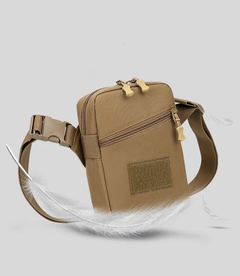 Tactical climbing chest bag nylon large storage multi-wear adjustable strap - product image
