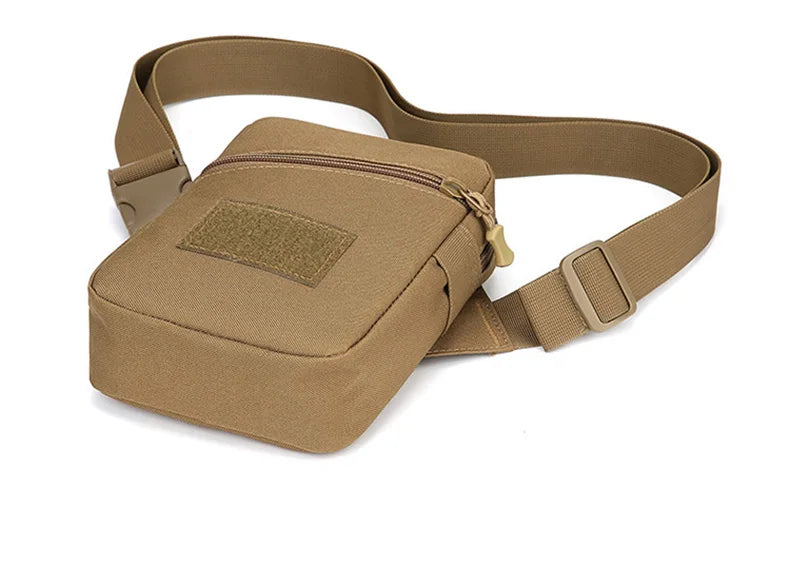 Tactical climbing chest bag nylon large storage multi-wear adjustable strap - product image