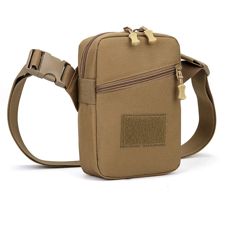 Tactical climbing chest bag nylon large storage multi-wear adjustable strap - product image
