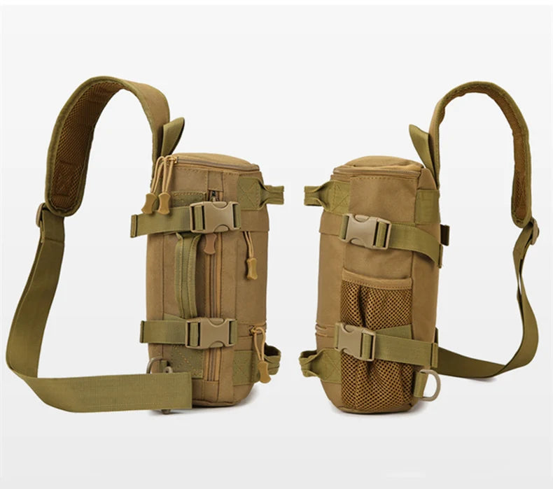 Tactical climbing chest bag oxford large capacity multi-wear adjustable strap - product image