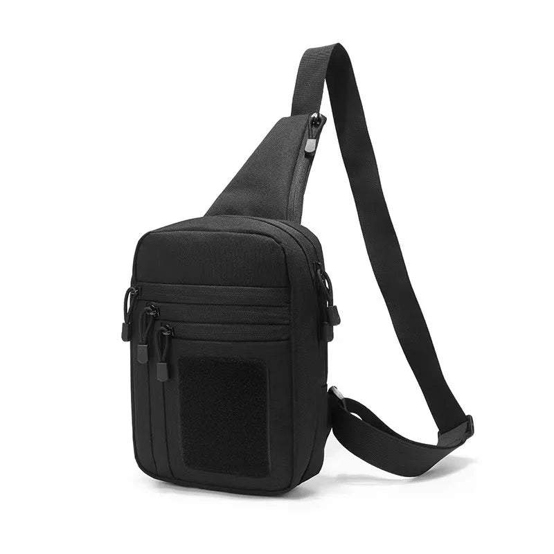 Tactical climbing chest bag oxford multi-layer storage adjustable straps - product image