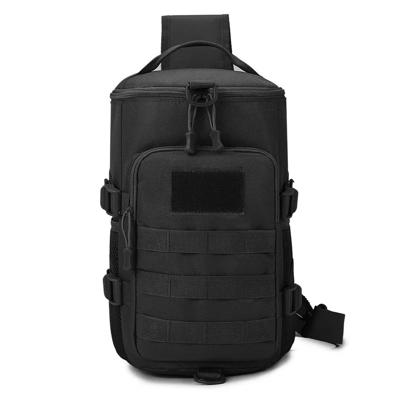 Tactical climbing chest bag oxford multi-pocket lightweight detachable strap - product image