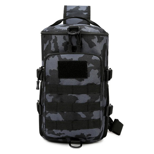 Tactical climbing chest bag oxford multi-pocket lightweight detachable strap - product image