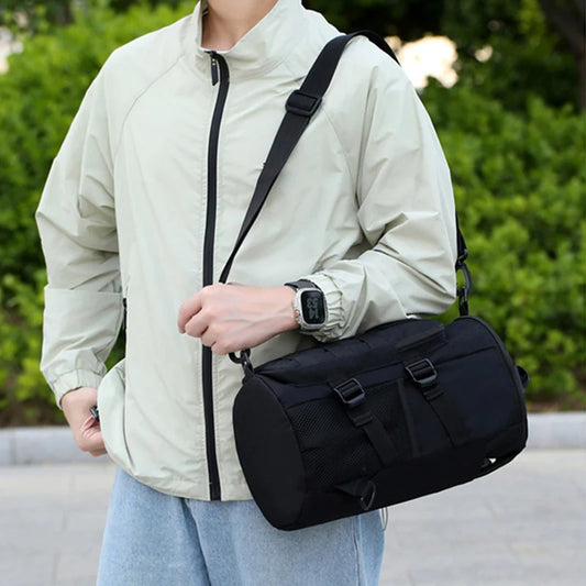 Tactical climbing chest bag oxford multi-pocket lightweight detachable strap - product image