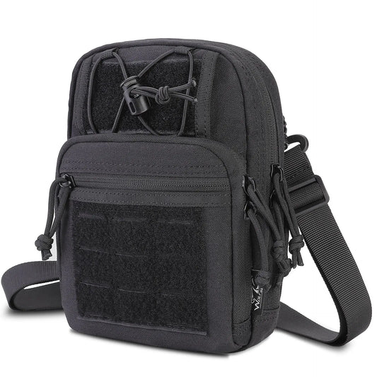 Tactical climbing chest waist bag nylon molle system adjustable shoulder strap - product image