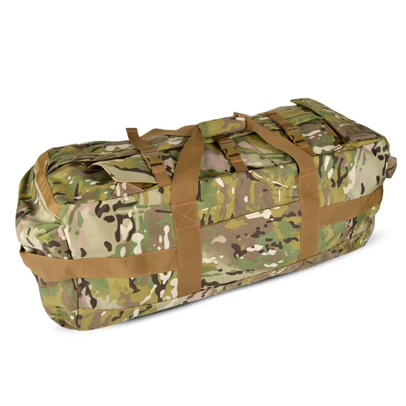 Tactical large capacity gym travel backpack knapsack outdoor camping hiking duffel - product image