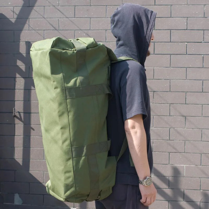 Tactical large capacity gym travel backpack knapsack outdoor camping hiking duffel - product image