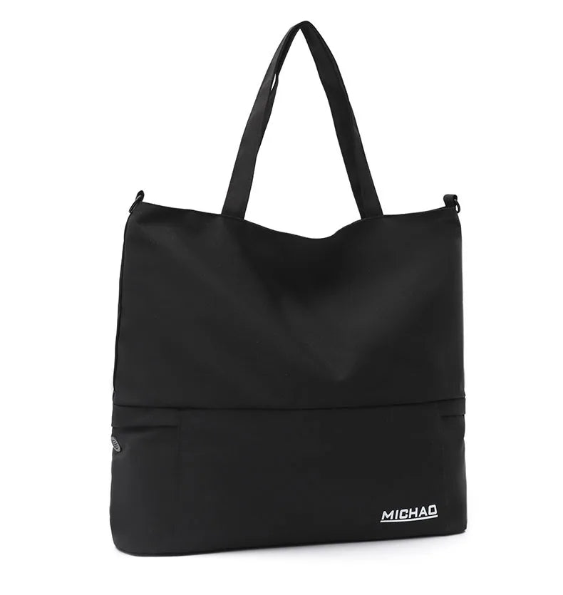 Travel duffle bag with shoes compartment crossbody outdoor camping hiking fitness - product image