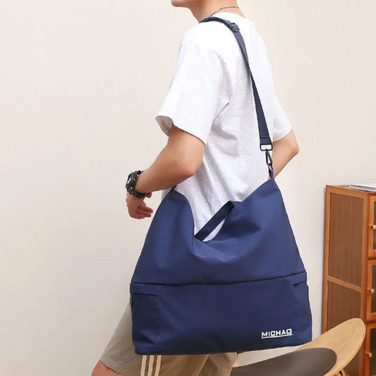 Travel duffle bag with shoes compartment crossbody outdoor camping hiking fitness - product image
