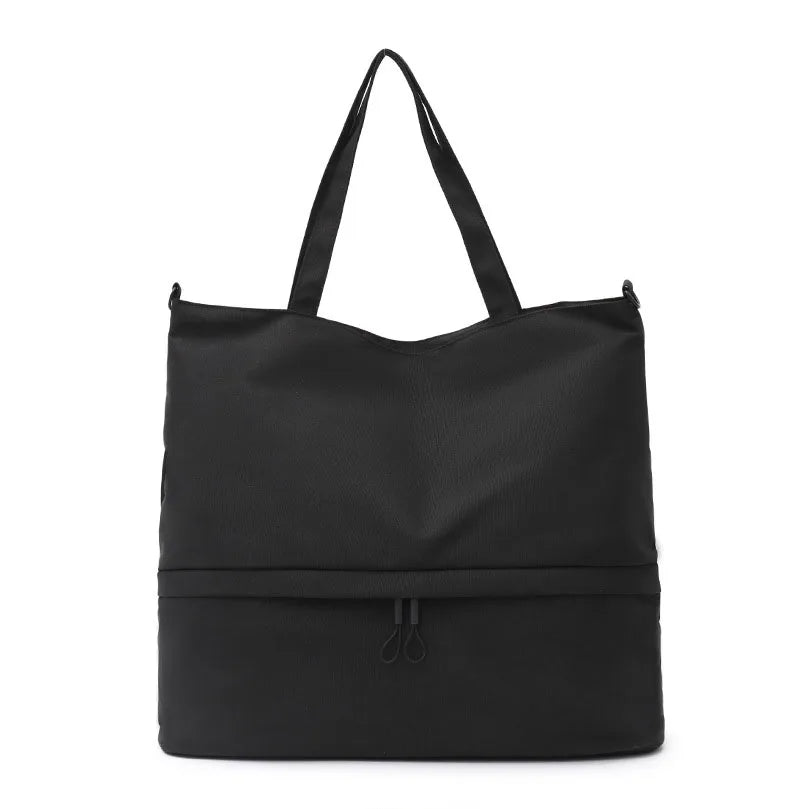 Travel duffle bag with shoes compartment crossbody outdoor camping hiking fitness - product image