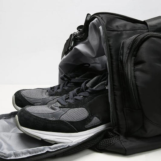 Travel gym bag portable shoulder crossbody chest bag duffle camping hiking - product image