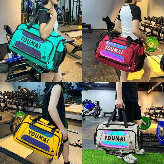 Travel gym bag portable shoulder crossbody chest bag duffle camping hiking - product image