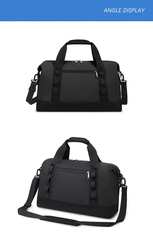 Travel gym duffel bag lightweight shoulder crossbody carry on short camping - product image